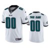 eagles custom white limited 100th season jersey