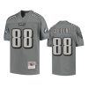 eagles dallas goedert charcoal metal replica jersey