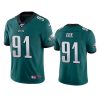 eagles fletcher cox midnight green limited 100th season jersey