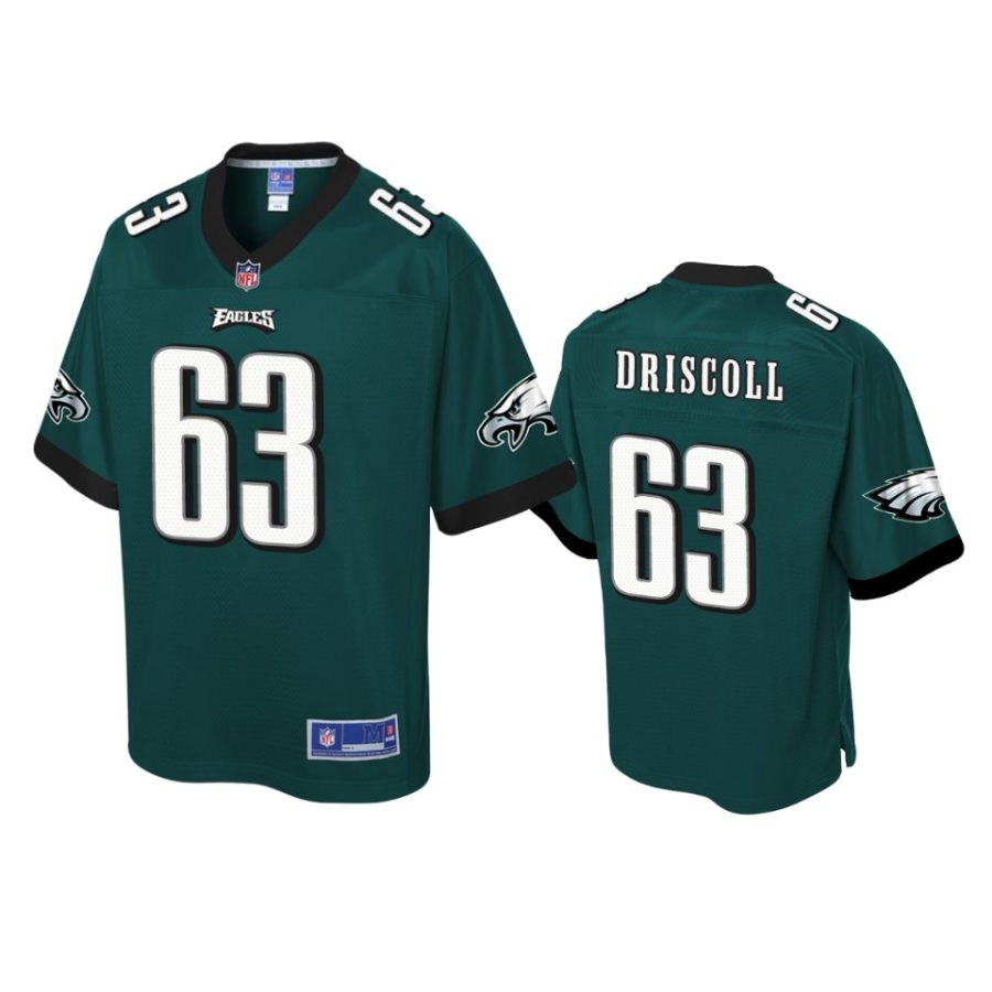 eagles jack driscoll green pro line jersey