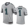 eagles jalen hurts silver inverted legend jersey 0a