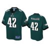 eagles kvon wallace green pro line jersey