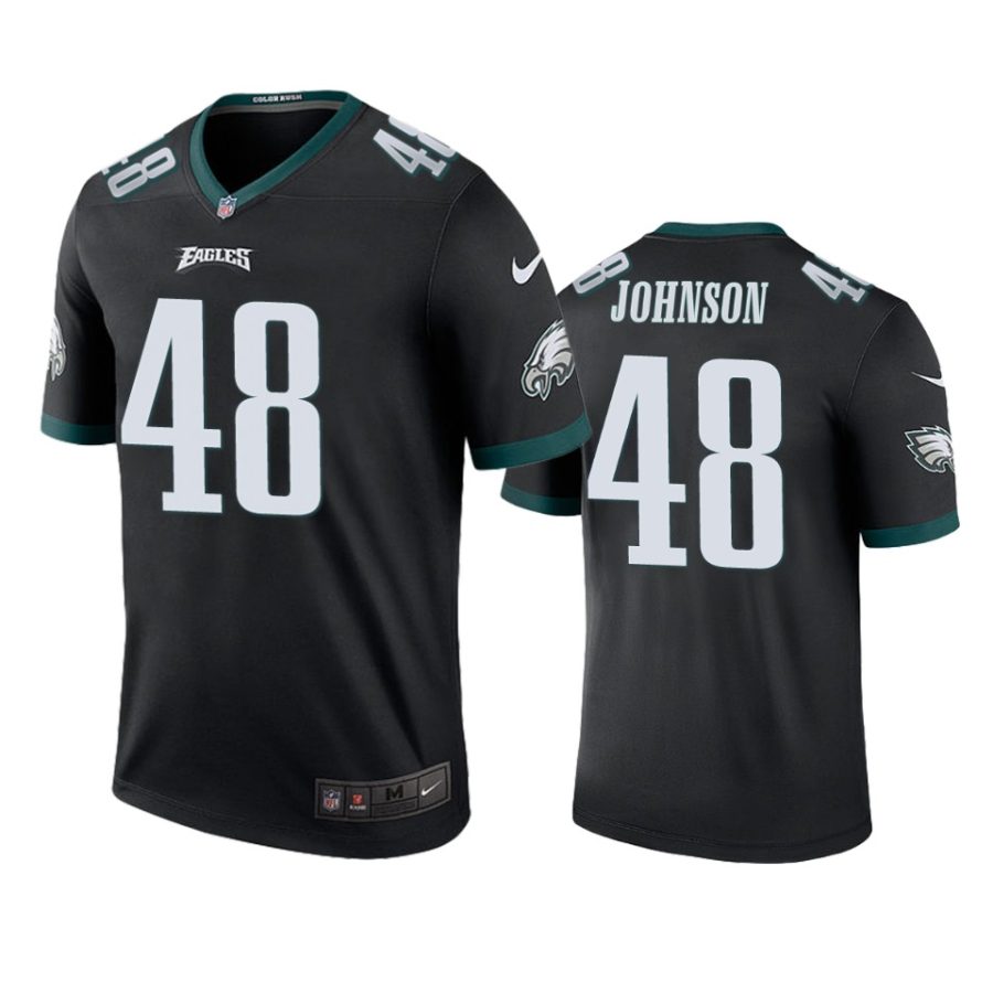 eagles patrick johnson black legend jersey