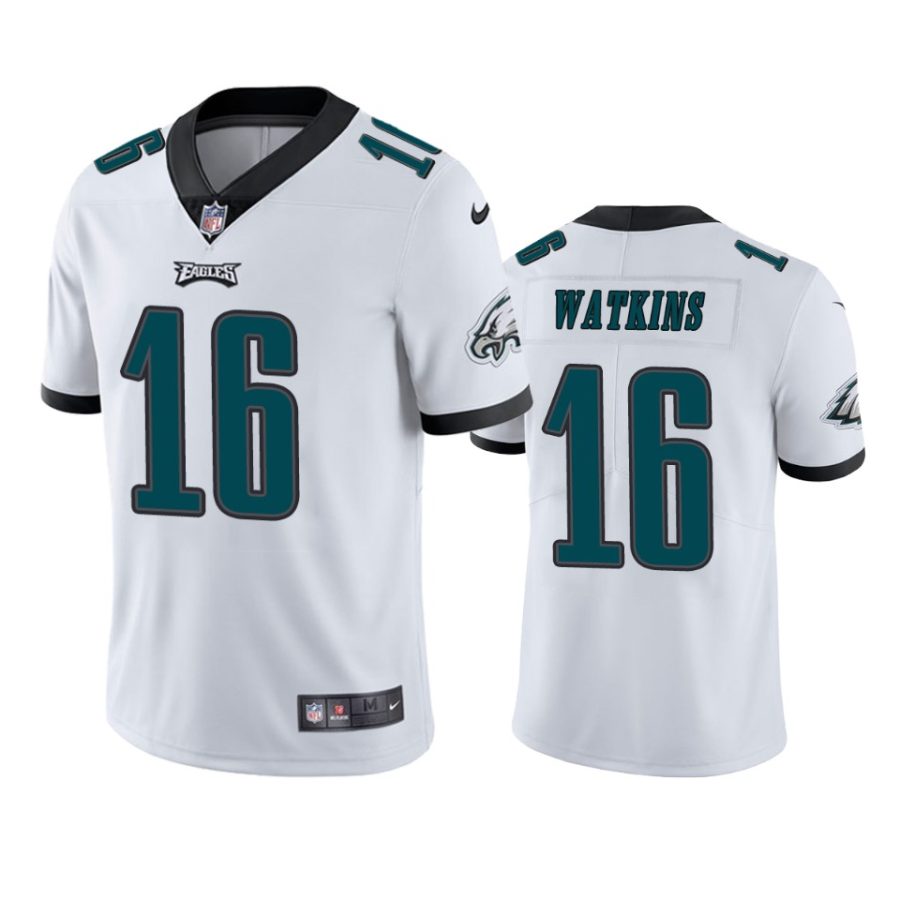 eagles quez watkins white vapor jersey