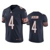 eddie jackson bears navy vapor jersey