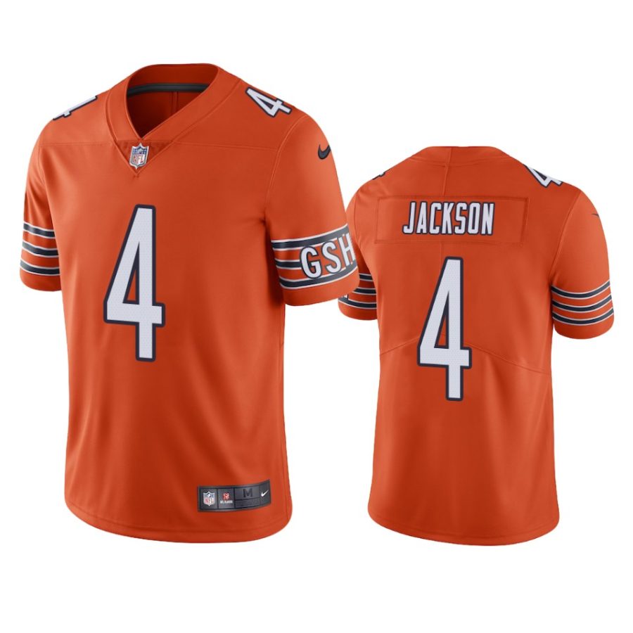 eddie jackson bears orange vapor jersey