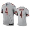 eddie jackson bears silver inverted legend jersey