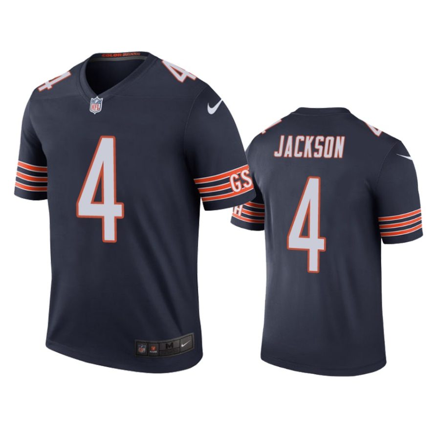 eddie jackson color rush legend bears navy jersey