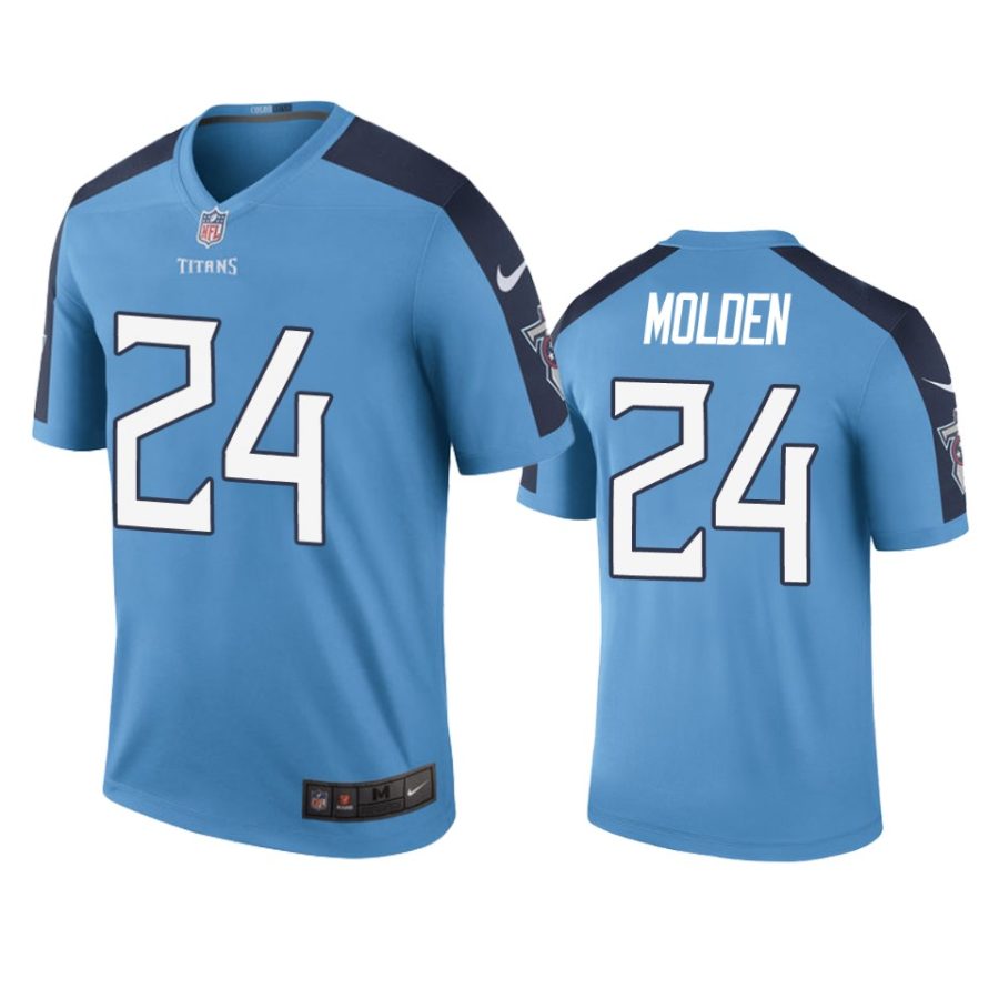 elijah molden color rush legend titans light blue jersey 0a