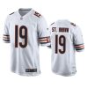 equanimeous st. brown bears white game jersey