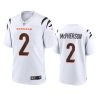 evan mcpherson bengals white game jersey