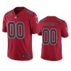 falcons 00 custom red color rush limited jersey