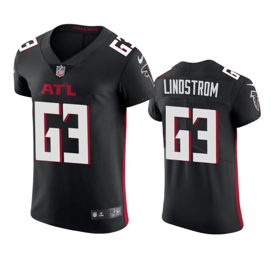 falcons chris lindstrom black vapor elite jersey