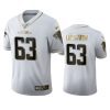 falcons chris lindstrom white golden edition 100th season jersey