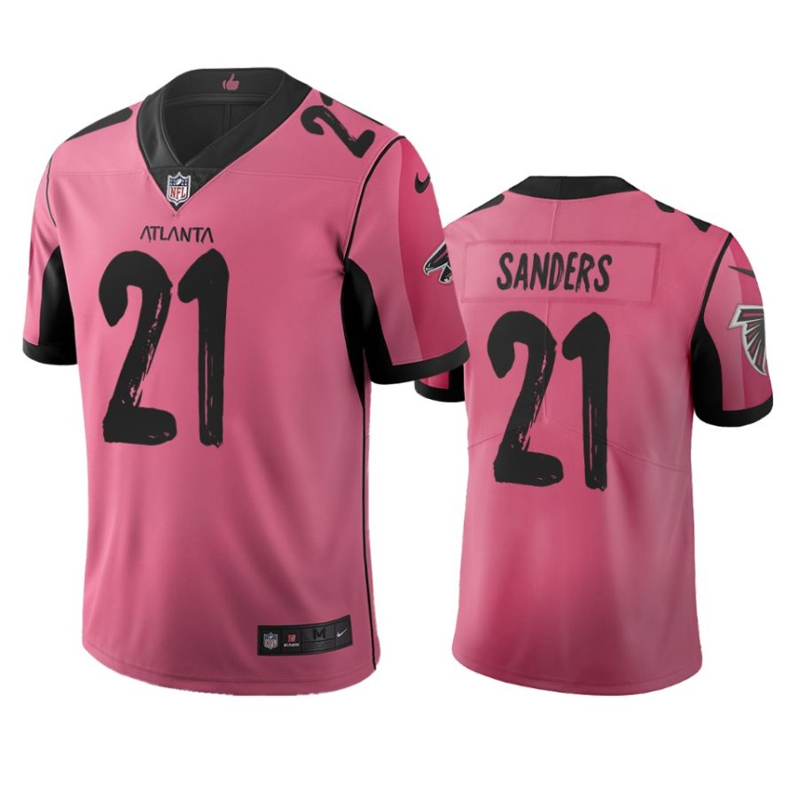 falcons deion sanders pink city edition jersey