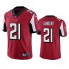 falcons deion sanders red limited 100th season jersey