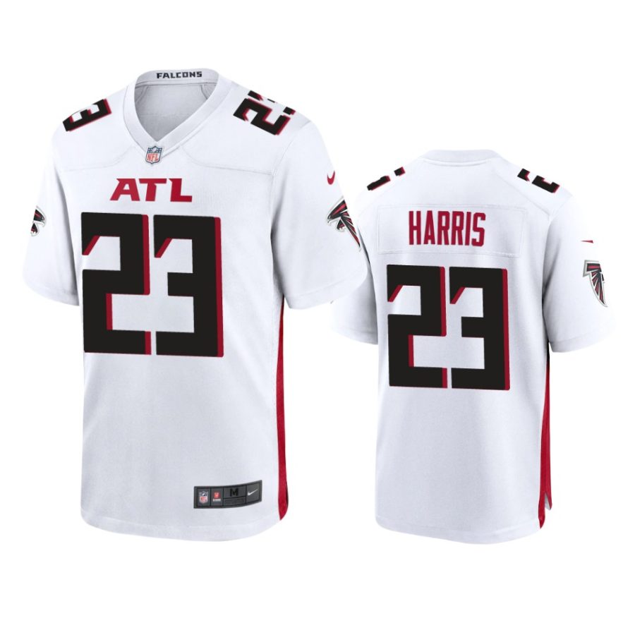 falcons erik harris white game jersey