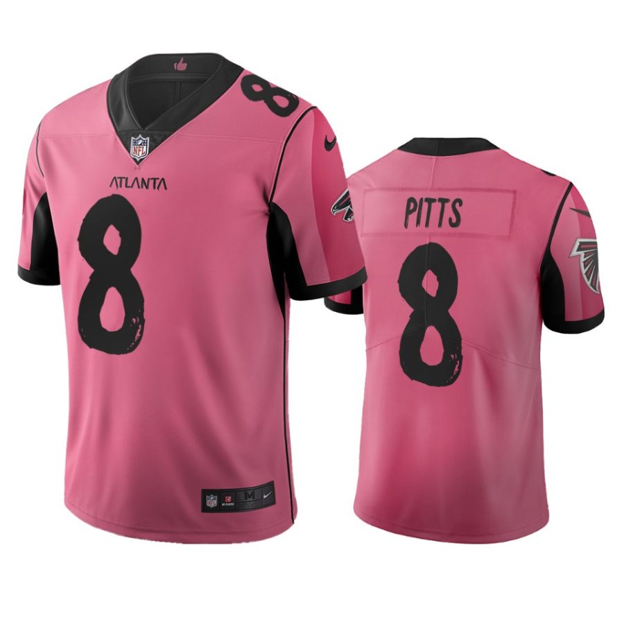 falcons kyle pitts pink city edition jersey 0a