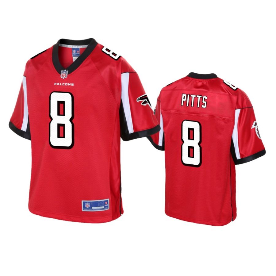 falcons kyle pitts red pro line jersey