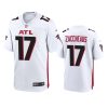 falcons olamide zaccheaus white game jersey