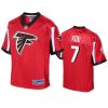 falcons younghoe koo pro line red icon jersey