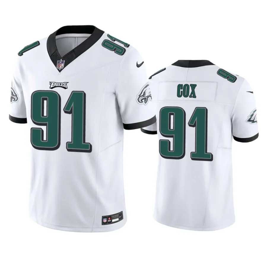 fletcher cox eagles vapor f.u.s.e. limited white jersey