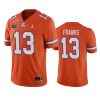 florida gators feleipe franks orange alternate game jersey