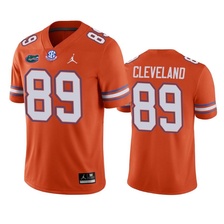 florida gators tyrie cleveland orange alternate game jersey