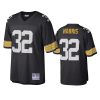 franco harris steelers black throwback retired player jersey