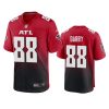 frank darby falcons red vapor jersey