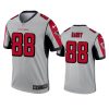 frank darby falcons silver inverted legend jersey