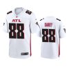 frank darby falcons white game jersey