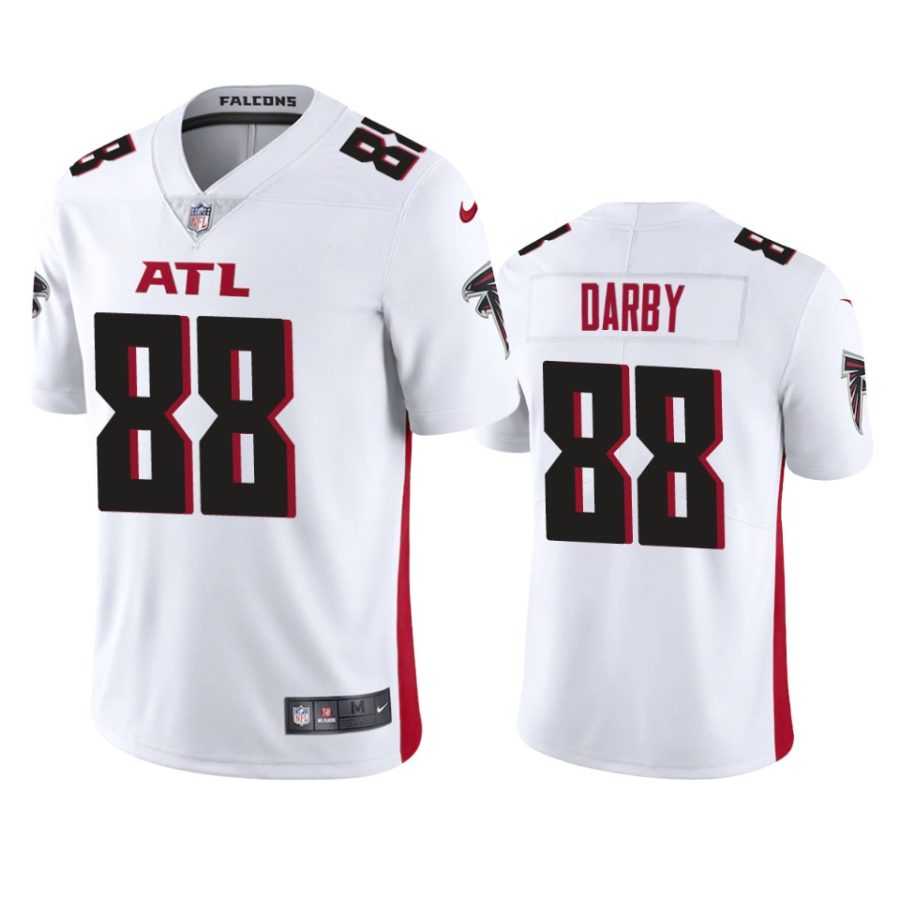 frank darby falcons white vapor jersey