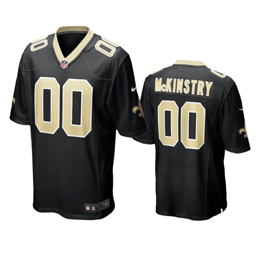 gaquincy mckinstry saints 2024 nfl draft black jersey