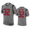 garret wallow texans gray inverted legend jersey