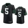 garrett wilson jets 2024 alternate legacy black jersey