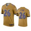 geno stone ravens inverted legend gold jersey