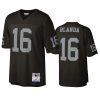 george blanda raiders black legacy replica retired player jersey