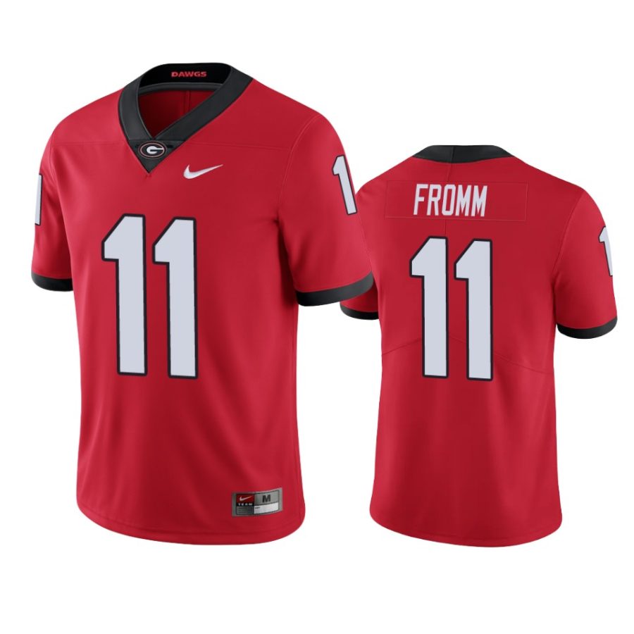 georgia bulldogs jake fromm red limited jersey