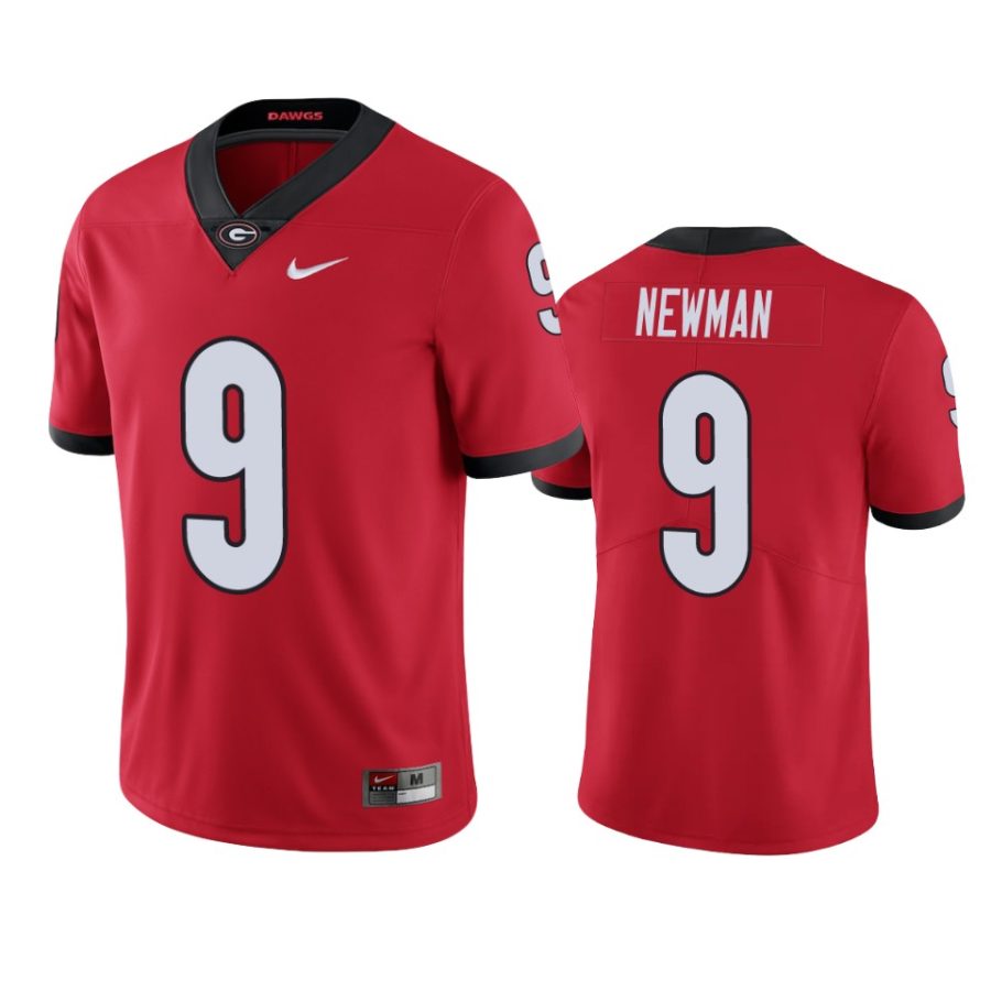 georgia bulldogs jamie newman red limited jersey