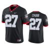 georgia bulldogs nick chubb black college football alternate game jersey