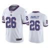 giants 26 saquon barkley white color rush limited jersey