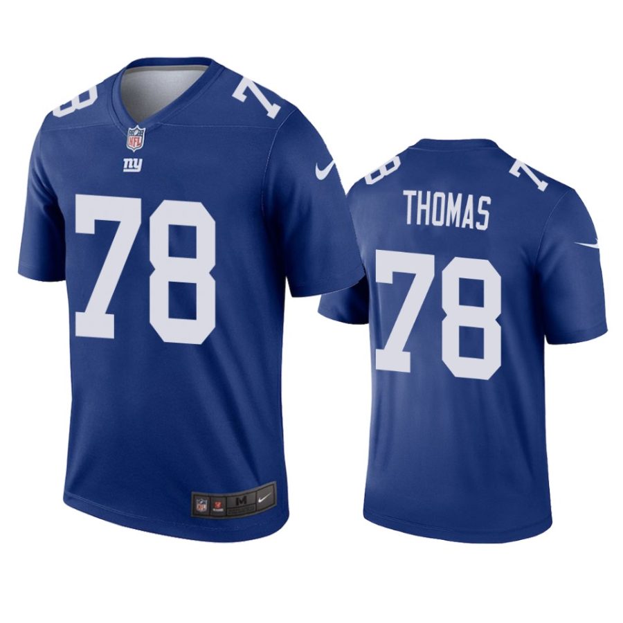 giants andrew thomas royal legend jersey