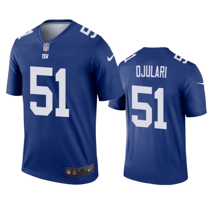 giants azeez ojulari royal legend jersey