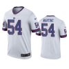 giants blake martinez white color rush legend jersey