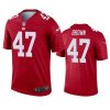 giants cameron brown red inverted legend jersey