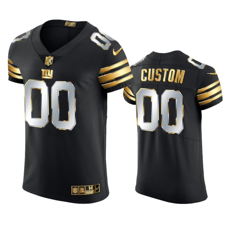 giants custom black 2020 21 golden edition elite jersey