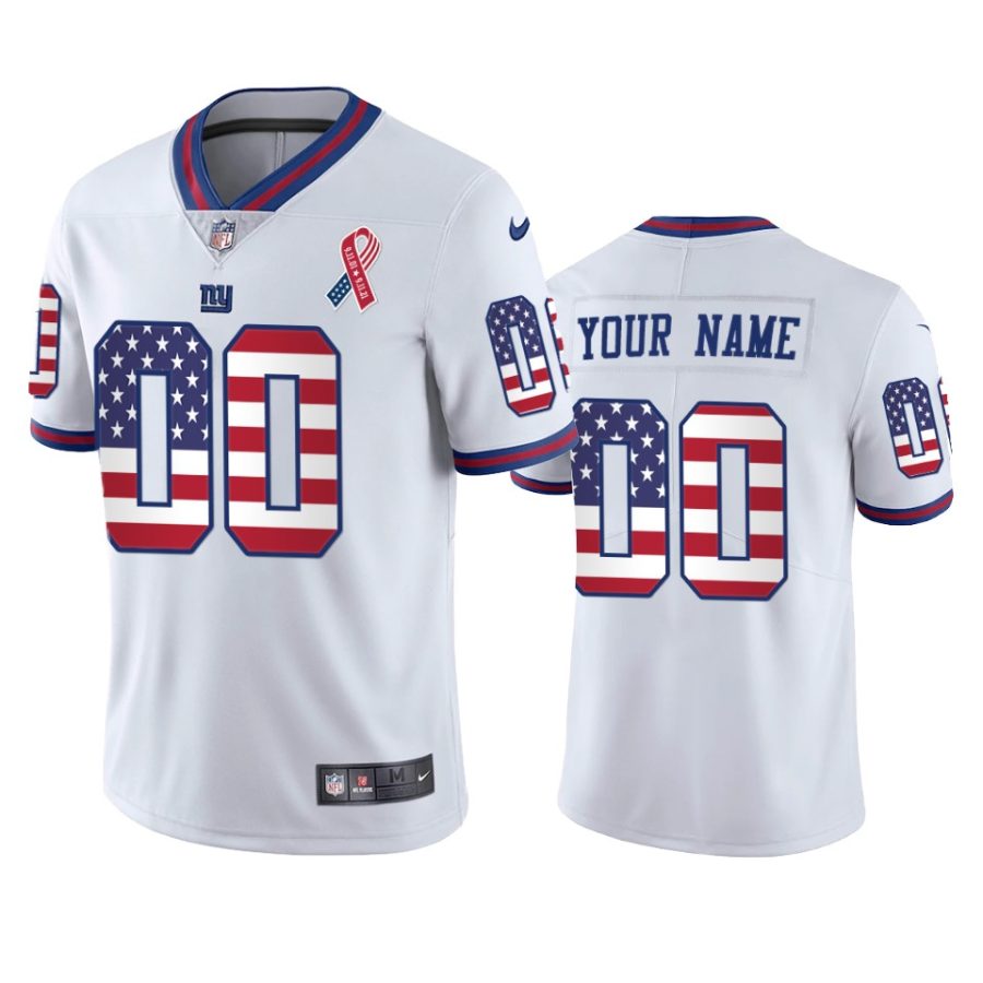 giants custom white 9 11 commemorative jersey