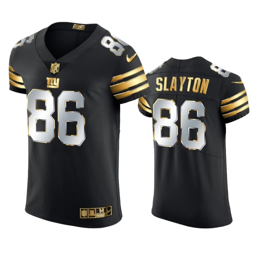 giants darius slayton black 2020 21 golden edition elite jersey