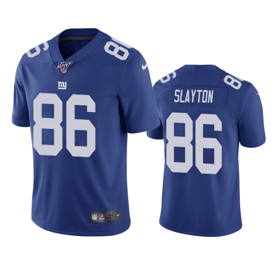 giants darius slayton royal limited 100th season jersey